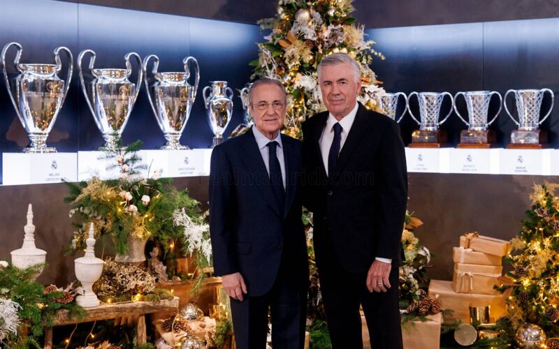 Pérez és Ancelotti
