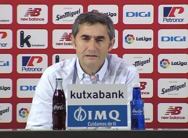 Ernesto Valverde a Real Madrid elleni bajnoki előtt